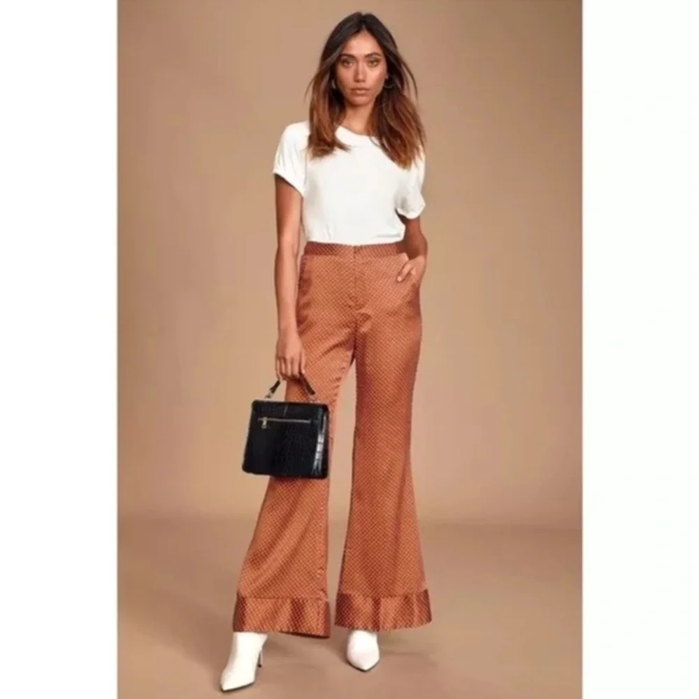 Lucca Silky Polka dot pants - Picture 1 of 7